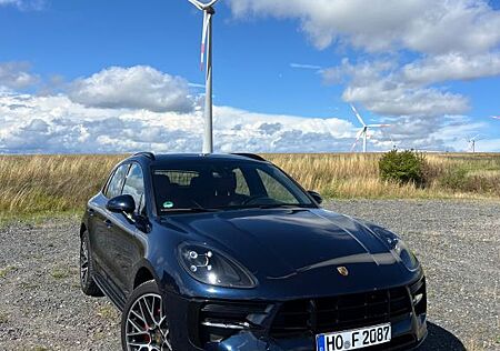 Porsche Macan | Nightblue | bi-color schwarz granatrot