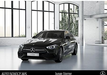Mercedes-Benz C 180 AMG Night*LenkradHz*DigLight*360°*Burm-3D*