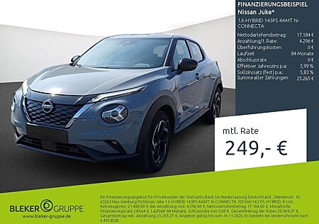 Nissan Juke 1.6 HYBRID 143PS 4AMT N-CONNECTA