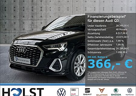 Audi Q3 Sportback 35 2.0TDI S-line AHK MMI Plus digit
