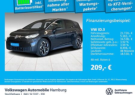VW ID.3 Volkswagen Pro Business LED Navi CarPlay Wärmepum. ACC