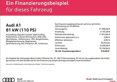 Audi A1 allstreet 30 TFSI S tronic