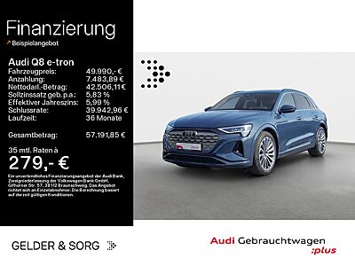 Audi Q8 e-tron 55 qu. S line 506km/WLTP*Air*B&O*Pano*