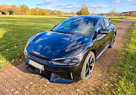 Kia EV6 GT, 585 PS, schwarz, mit Batteriezertifikat