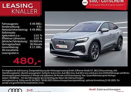 Audi Q4 e-tron Q4 Sportback e-tron 50 qu S line NAVI AHK ACC 20