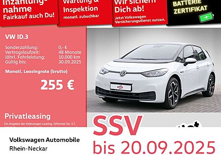 VW ID.3 Volkswagen Performance City Automatik LED Navi Einpark