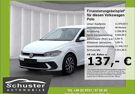 VW Polo Volkswagen Lieferwagen 2-Sitzer 1.0TSI*LED Navi Tempo