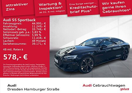 Audi S5 Sportback 3.0 TDI quattro Matrix B&O Navi