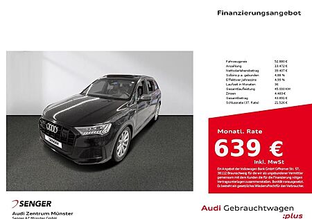 Audi Q7 60 TFSI e S line quattro Matrix Pano B&O AHK