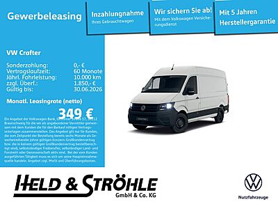 Volkswagen Crafter 35 Kasten 2,0 l 103 kW MR HD RFK, AHK