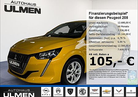 Peugeot 208 Active 1.2 PureTech 75 EU6d LED Apple CarPla