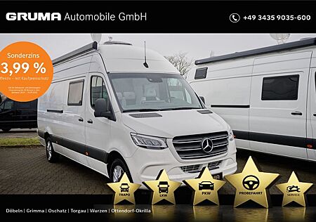 Mercedes-Benz Sprinter 319 CDI Superhochd Küche+Bad+TV+GARAGE+
