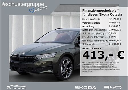 Skoda Octavia Combi SPORTLINE TDI*DSG AHK 360°K CANTON