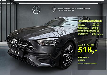 Mercedes-Benz C 300 de T AMG+NIGHT+PANO+KAMERA+AHK+DISTRONIC