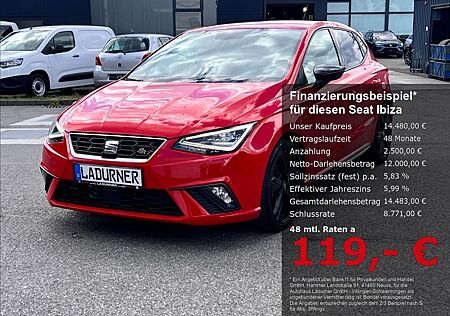 Seat Ibiza 1.0TSI FR Black Edition *VOLL-LED+NAVI+PDC