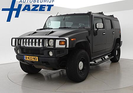 Hummer H2 6.0 V8 MAT ZWART + Standheizung / LEDER / sit