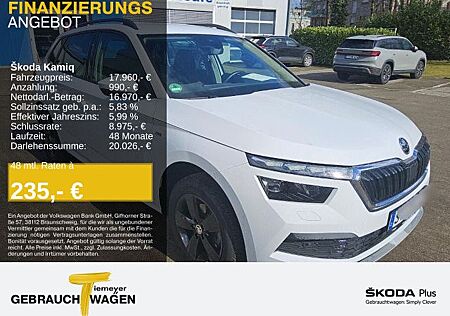 Skoda Kamiq 1.0 TSI TOUR LED VIRTUAL NAVI LM17