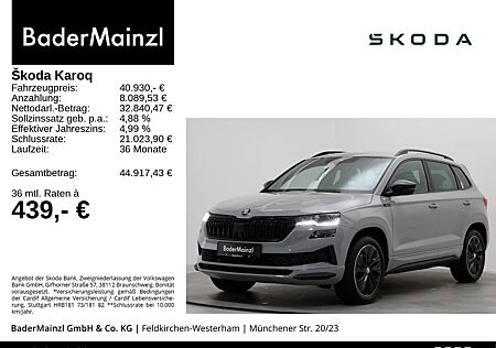 Skoda Karoq 2.0 TDI 4x4 DSG Sportline AHK StdHzg Kam.