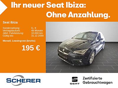 Seat Ibiza FR 1.0 TSI NAVI RFK CARPLAY SHZ LED PDC