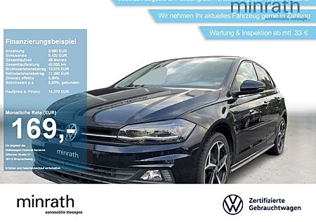 VW Polo Volkswagen VI 1.0 TSI United Black CarPlay LED Navi BC