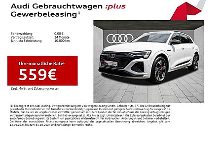 Audi Q8 e-tron 55 quattro S line Pano B&O HuD AHK