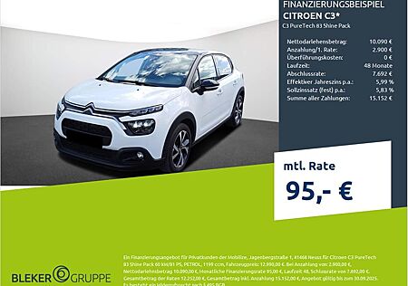 Citroën C3 PureTech 83 Shine Pack
