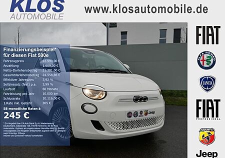 Fiat 500E ICON 42kWh PARK KOMFORTPAK NAVI ALU KLIMAAU