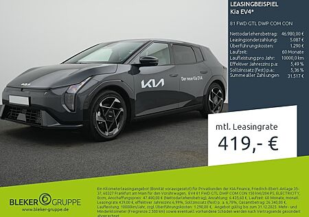 Kia EV4 81 FWD GTL DWP COM CON