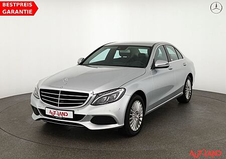 Mercedes-Benz C 200 C200 Exclusive LED Navi Sitzheizung Teilleder