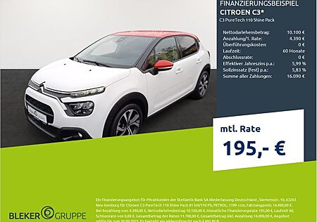 Citroën C3 PureTech 110 Shine Pack