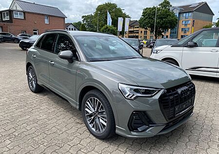Audi Q3 40 TDI qu S LINE NAVI ACC AHK Optik schwarz
