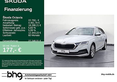 Skoda Octavia Combi 2.0 TDI 116PS DSG Style Leder