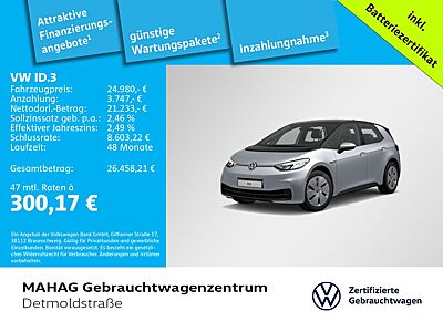 Volkswagen ID.3 Pro Performance 150 kW WärmePu CCS LED Navi