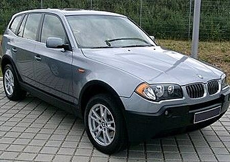 BMW X3 2.0d silber metallic Gebraucht E83, Navi ...