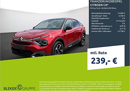 Citroën C4 PureTech 130 S&S EAT8 Shine