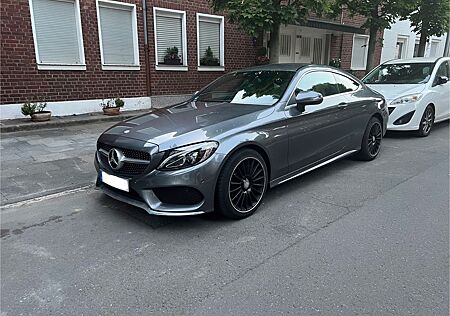 Mercedes-Benz C 200 Coupé AMG-Line | 8-fach bereift I Kamera