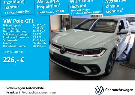 VW Polo Volkswagen GTI 2.0 TSI DSG FrontAssist IQ.Light DAB+