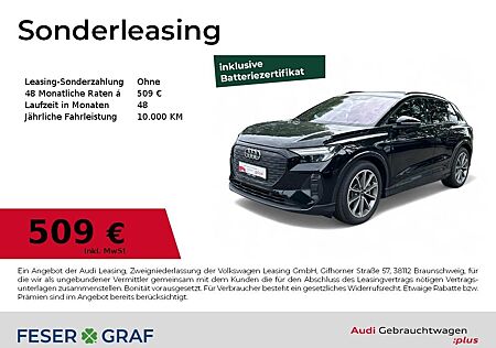 Audi Q4 e-tron 45 quattro 360°Cam/AZV/Wärmep./S Line