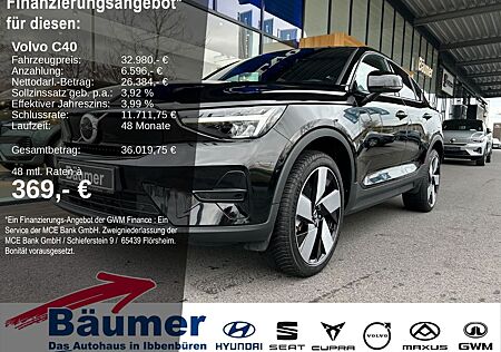 Volvo C40 Recharge Core 78kWh Twin AWD +AHK +PANO +CAM