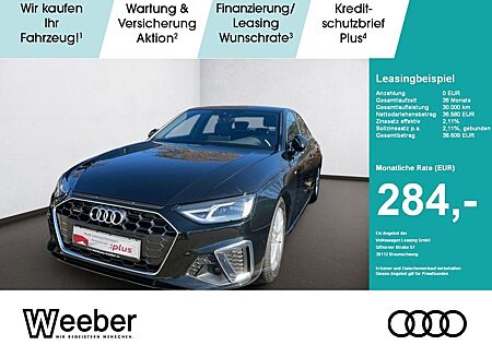 Audi A4 Lim quattro S-Line 18*AHK-VORB.*LED*NAVI*5J.G
