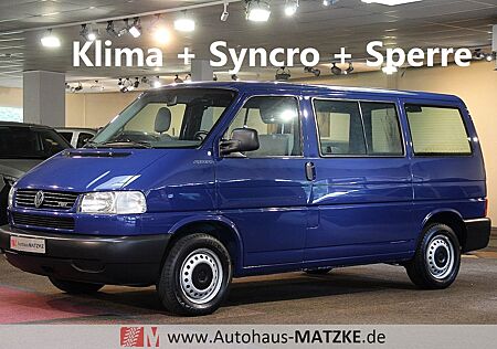 VW T4 Volkswagen Syncro 2.5TDI Differentialsperre Klima Standh