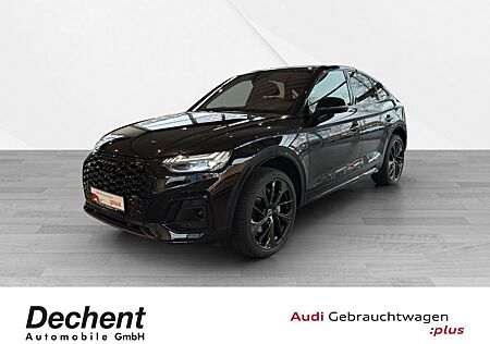Audi Q5 Sportback TFSI e S line Matrix, S Line, black