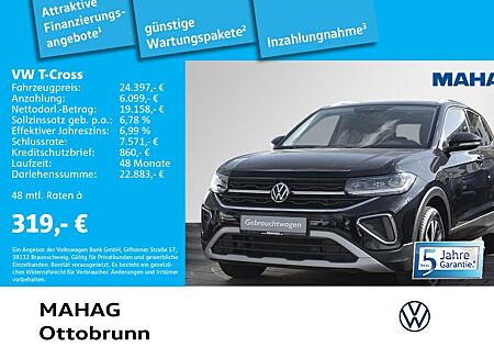 VW T-Cross Volkswagen 1.5 TSI STYLE NaviPro IQ.LIGHT Kamera DS