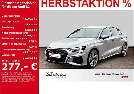 Audi S3 Sportback 2.0 TFSI quattro NAVI+LEDER+VIRTUAL