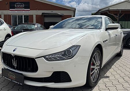 Maserati Ghibli Diesel Weiß/Rot R-Cam LED Keyless