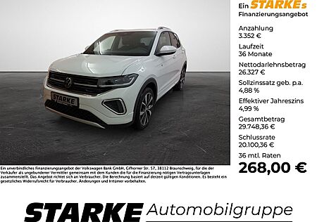 VW T-Cross Volkswagen 1.0 TSI DSG R-Line AHK Navi LED Kamera