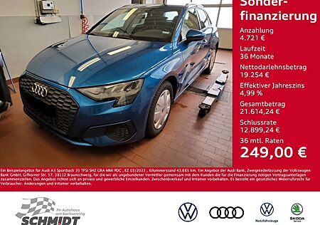 Audi A3 Sportback 35 TFSI SHZ GRA MMI PDC