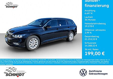 VW Passat Variant Volkswagen 2.0 TDI Business DSG 4xSHZ RFK