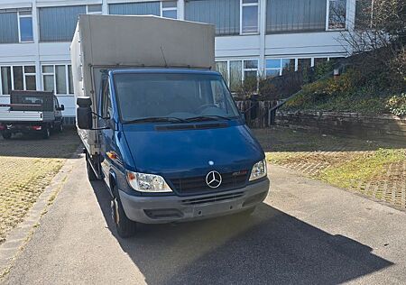 Mercedes-Benz Sprinter Pritsche 413 CDI. Angelastet auf 3.5T
