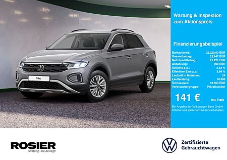 VW T-Roc Volkswagen Life 1.0 l TSI LED NAVI SPURH. SHZ KLIMA
